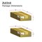 Linea Italia Reception Desk 32 in D X 46 in H, 72 in W X Thermofused Laminate, Clear, Walnut ZUI310 - alternate 3